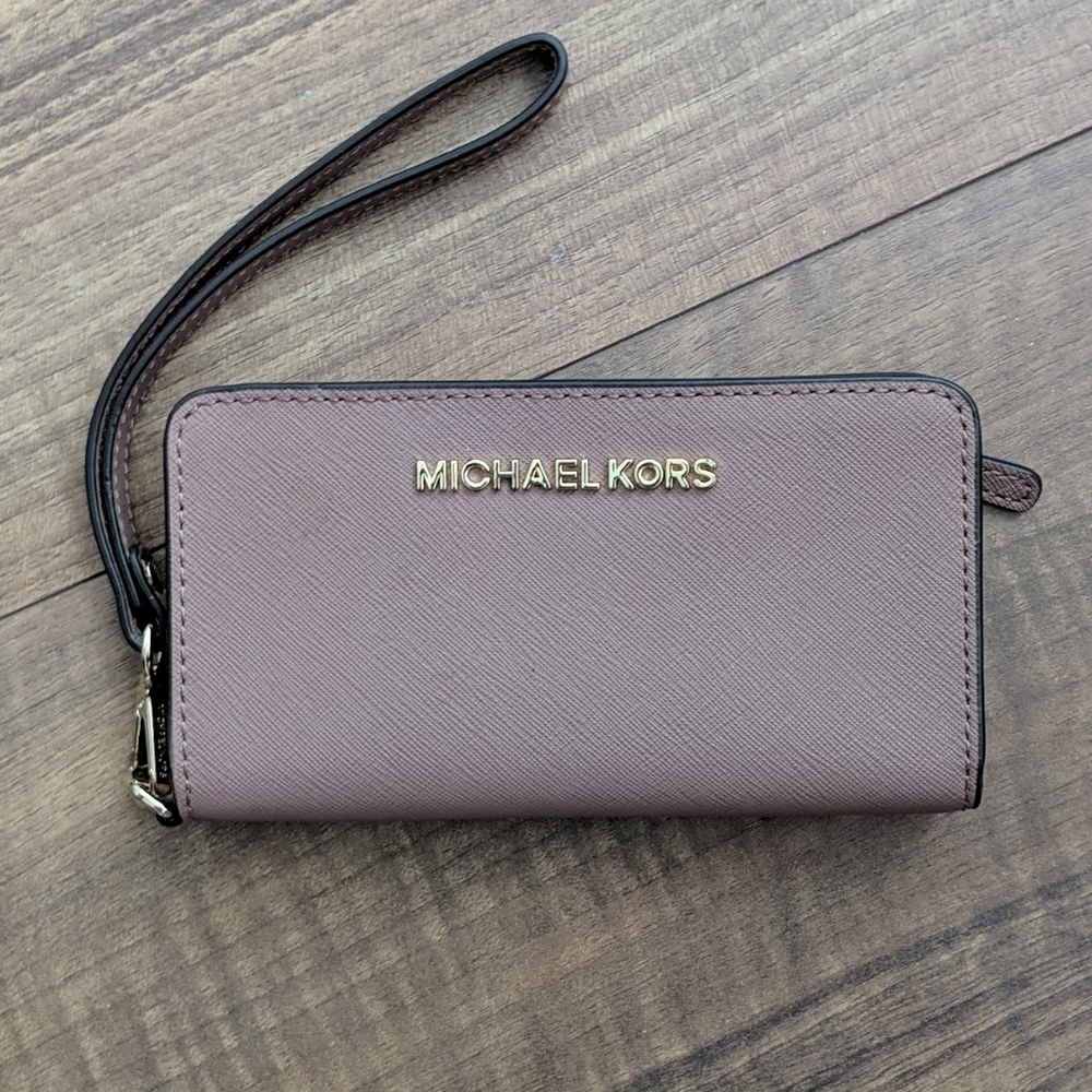 Michael Kors Wristlet Phone Card Wallet